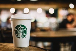 Starbucks Cup on Table